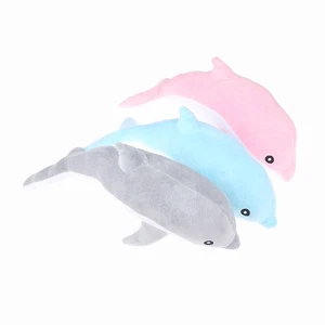 New 30cm Lovely Dolphin Plush Toys Stuffed Soft Cute Animal Dolls Sofa Decor - Picture 1 of 15