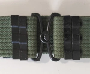 US Pistol Belt Canvas War Army Marines Military Camping - Picture 1 of 10
