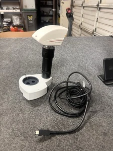 Leica DFC290 HD Digital FireWire Camera Tube 10445930 & Port 10446308 - Picture 1 of 12