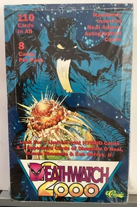 DEATHWATCH 2000 TRADING CARD SEALED BOX NEAL ADAMS CLASSIC 1993 - Imagen 1 de 3