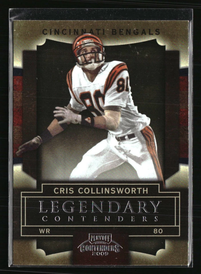 Cris Collinsworth 2009 Playoff Contenders Legendary Contenders #17 - Image 1 of 2