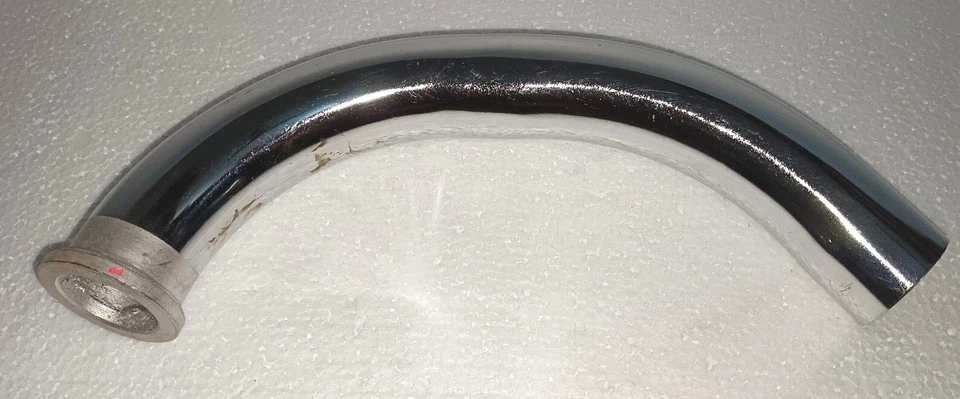 TUBO DE ESCAPE SILENCIADOR YAMAHA RX125 RX100 RX135 - CROMO ECONÓMICO Foto 1 de 4