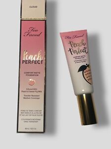 Too Faced Peach Perfect Comfort Matte Foundation CLOUD - Size 48mL / 1.6 Oz.
