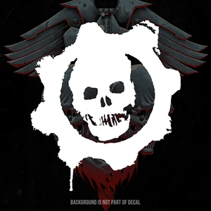 Gears of War Omen Vinyl Decal Sticker - Picture 1 of 3