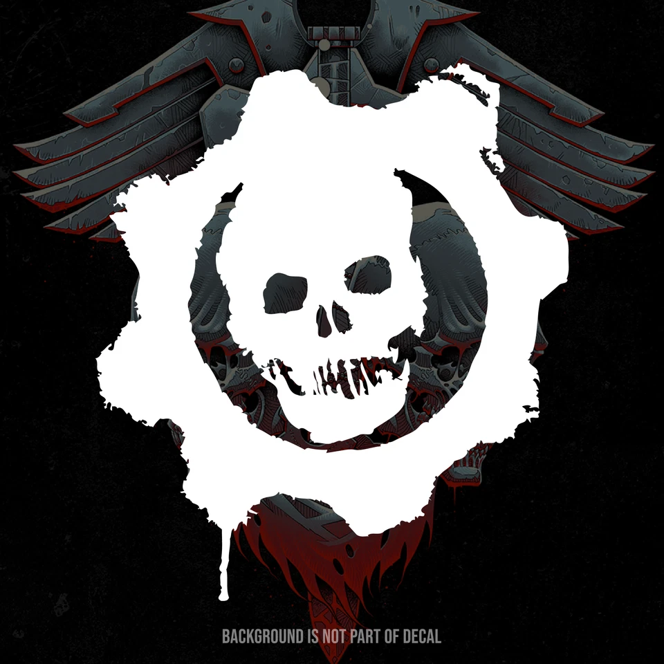 Gears of War Omen Vinyl Decal Sticker - Image 1 of 3