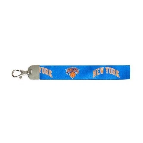 New York Knicks Deluxe Wristlet Keychain, NBA Licensed Cover