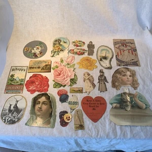 Vintage Paper Cutouts - Picture 1 of 13