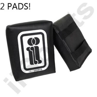 2 I&I Sports Square Kenpo Karate Punch Kick Focus Hand Pads Targets Mitts USA