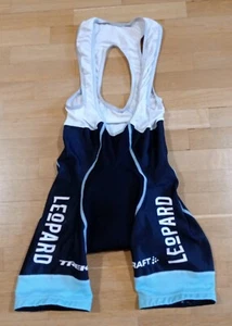Cycling Bib Shorts Worn by rider Martin Pedersen Denmark Leopard TREK XS CRAFT - Picture 1 of 11