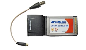 Genuine AverMedia E501R AVerTV Cardbus Notebook TV Tuner (for NTSC) PCMCIA Card - Picture 1 of 7