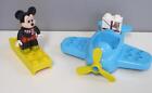 Lego Mickey Mouse SCARF YELLOW SLED AIRPLANE-Duplo 10889 DISNEY VACATION  HOUSE