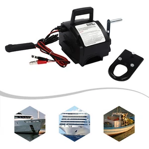 Elektrische Seilwinde mit Motorwinde Bootswinde Winde Seilzug 12V - Bild 1 von 11