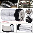 Hook & Loop Insulated Heat Shield Sleeve For Protecting Spark Plug Wires