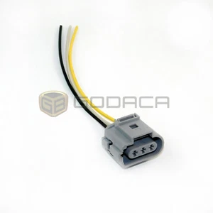 1x Connector 3-way 3 pin for Speed Sensor 1J0 973 723 G - Bild 1 von 2