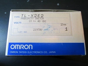 OMRON TL-X2E2 PROXIMITY SWITCH 10 TO 40 VDC NEW - Picture 1 of 4