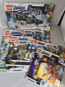 Legos Marvel Avengers SOLO MANUAL Lote de 7 - Imagen 1 de 11