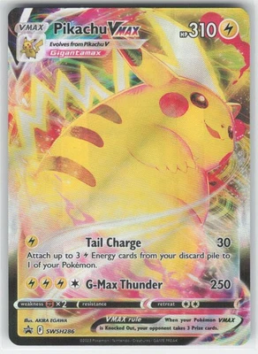 Pikachu VMAX SWSD Sword & Shield Promo Cards #SWSH286 Pokemon TCG - Image 1 of 2