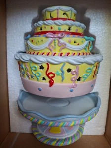 Party Lite P7326 Celebration Tea Light Holder Cake Base W/Original Box + - Picture 1 of 22
