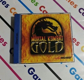 SEGA DREAMCAST MORTAL KOMBAT GOLD MINT ITALIAN EU UK ESP