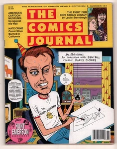 Comics Journal #154 DANIEL CLOWES COVER INTERVIEW Fantagraphics 1992 FINE - Picture 1 of 5