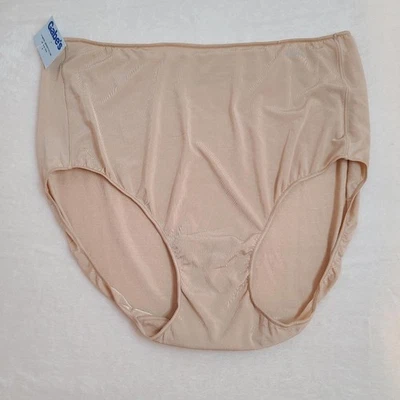 全新带标签 Jockey Silky 超细纤维尼龙经典高帮内裤 Lg 码 — 第 1/4 张图片