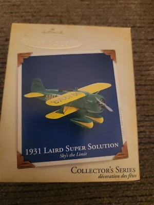 Hallmark Ornament 1931 Laird Super Solution Sky’s the Limit 9th in Series. - Image 1 of 4