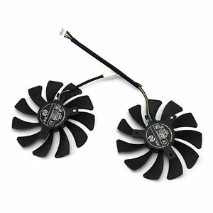 Pair Fans Cooler Fan For MSI RTX 2060 Ventus GTX 1660 1660Ti XY-D09010SH 85mm - Bild 1 von 4