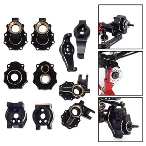 Carcasa de accionamiento de portal de pesos de latón para 1/10 RC Crawler Traxxas TRX4 TRX6 actualización - Imagen 1 de 16