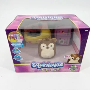 Juego de cocina de juguete de peluche Squishville de Squishmallows nuevo en caja - Imagen 1 de 5
