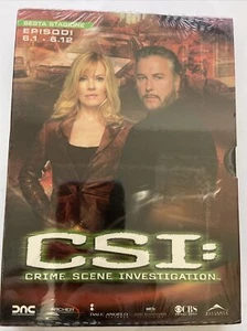 DVD CSI CRIME INVESTIGATION Qsesta STAGIONE COMPLETA 6 DVD 6.1 - 6.24 (R) - Foto 1 di 2