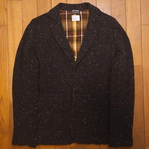 RARE Journal Standard Made in Japan Nep Wool Striped Jersey Knit Blazer Fits XS - Picture 1 of 13