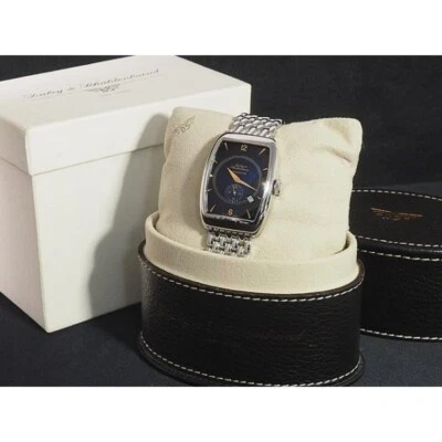 Reloj para hombre Dubey & Schaldenbrand Aerodeen fecha automático esfera negra acero inoxidable Foto 1 de 4