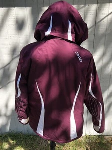 Spyder Hooded Jacket Purple Violet Pre-Owned As Is Kids Size 18 CR Jackets - Picture 1 of 12