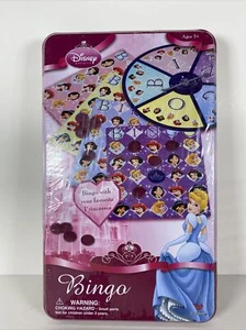 Disney Princess Kids Bingo Game Ages 3+ - Picture 1 of 2