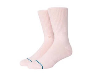 Stance Icon Classic Crew Light Pink Socks M311D14ICO-PNK - Picture 1 of 1