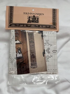 Told In A Garden Simple Gifts Cross Stitch Pattern Only No Floss - Picture 1 of 4