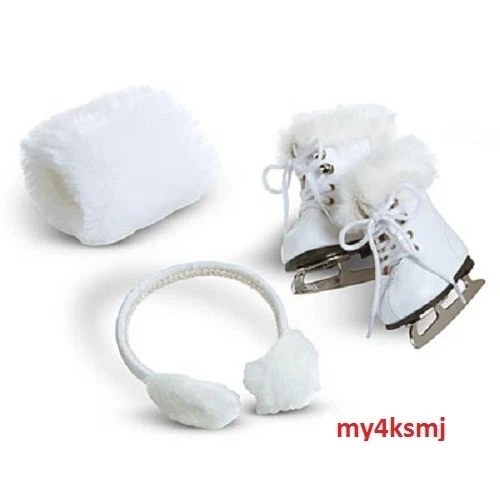 American Girl Molly Skates and Muffs F5110 Retired Earmuffs