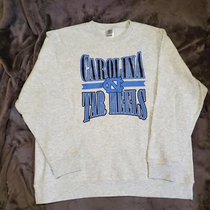 North Carolina Tar Heels Sweatshirt XX Large Gray Rivalry Threads Mens - Picture 1 of 8