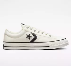 Converse Star Player 76 Low Top Canvas Trainers Vintage White A01608C - Picture 1 of 9