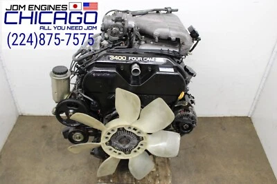 JDM 1995-2004 5VZ-FE TOYOTA TACOMA 4RUNNER T100 TUNDRA 3.4L V6 ENGINE - Image 1 of 4
