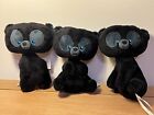 Disney Store Brave Triplets Bear Plush Soft Teddy Toys Set 3 Triplet