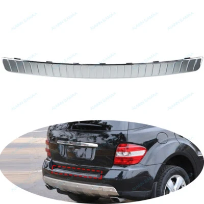 Chrome Rear Bumper Step Plate For Mercedes Benz W164 ML350 ML450 ML550 2006-11 - Image 1 of 4