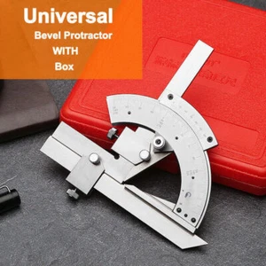 Universal Präzision Fase Winkelmesser Edelstahl Winkel Werkzeug 0-320° Angular - Bild 1 von 13