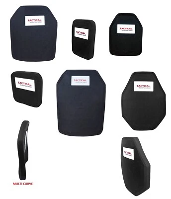 TACTICAL SCORPION GEAR Tactical Scorpion Body Armor Plates Level III+ 3 PE Polyethylene | Size Choice