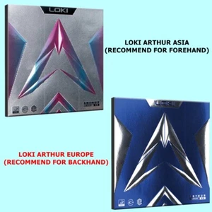 2 x GOMA TENIS DE MESA LOKI ARTHUR, HECHA EN ALEMANIA (PRECIO ACTUALIZADO PARA 2021) - Imagen 1 de 5