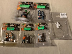 Lemax Spooky Town Halloween Figures Accessories Lights Lot of 6 Bundle Village - Picture 1 of 8