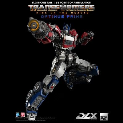Transformers: Rise of the Beasts Optimus Prime DLX Figure Threezero - Image 1 of 4