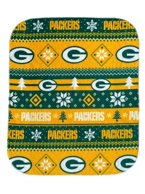 New! GREEN BAY Packers Baby/ Kids Size Fleece Blanket 34” X 28" NFL Football 🏈 - Image 1 of 3
