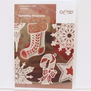 OESD Enchanting Ornaments 12588 Máquina Bordado CD 16 Diseños de Navidad - Imagen 1 de 3
