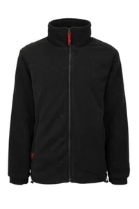 Herren Fleecejacke mit Futter Gr. L schwarz 10723514 Neu mit Etikett - Bild 1 von 1